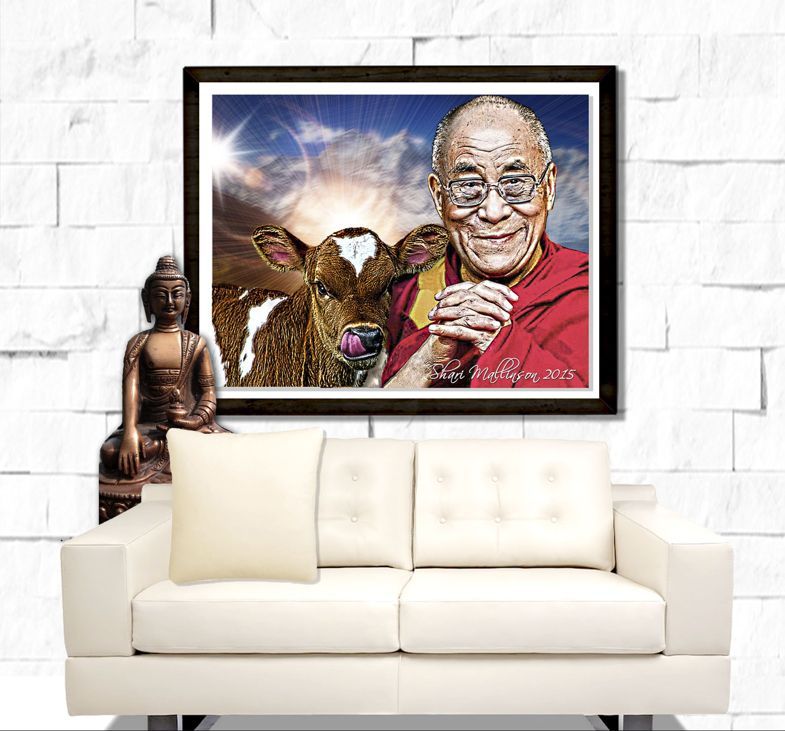 Dalai Llama Portrait