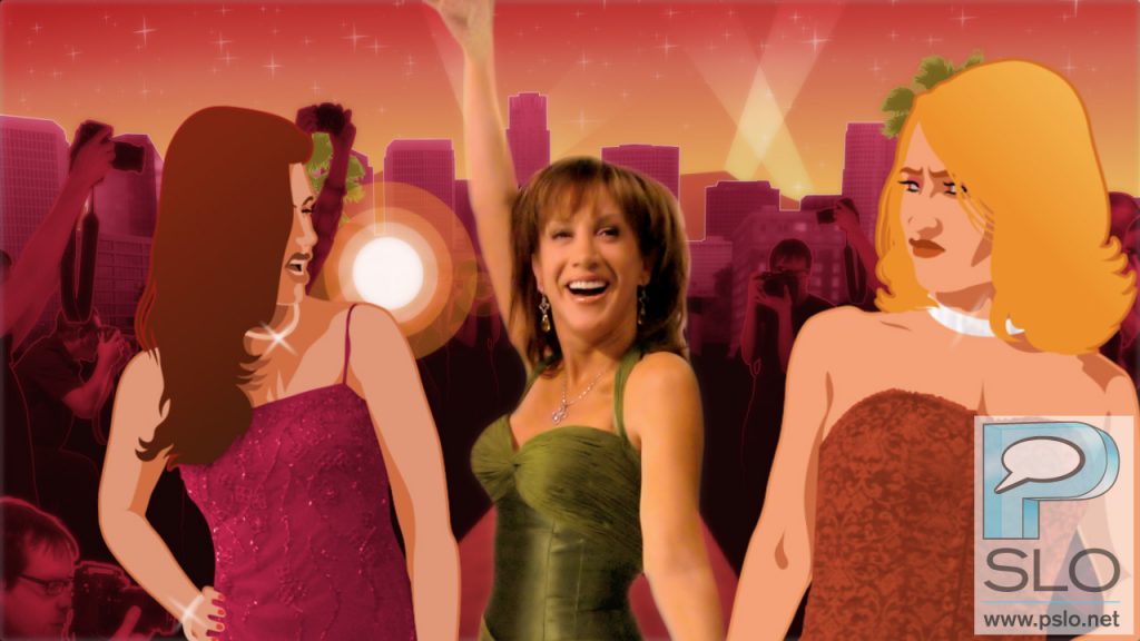A still frame from the opening title animation I created for Kathy Griffin’s “My Life On The D-List”