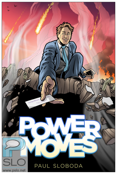 A new & unpublished cover to Power Moves #1